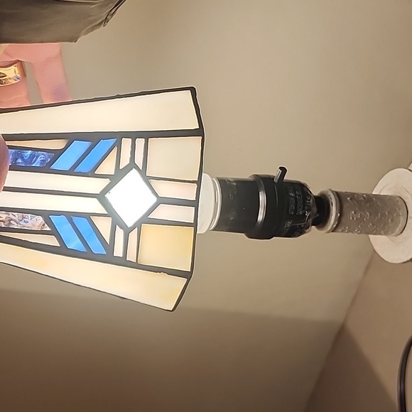 Tiffany style Ceiling fan or light stained glass covers-4 - Picture 5 of 5